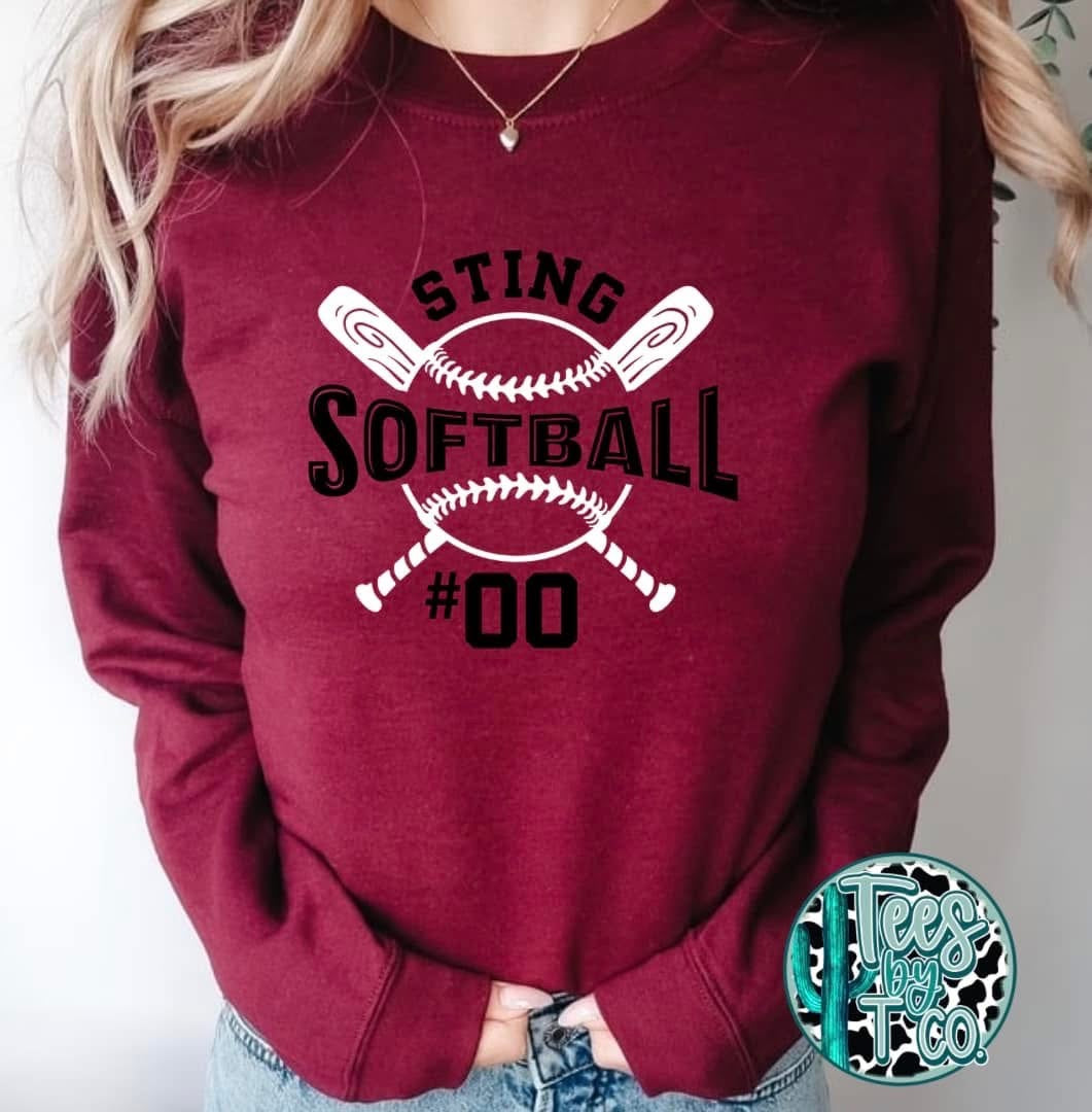 YME Sting Softball Fan Wear