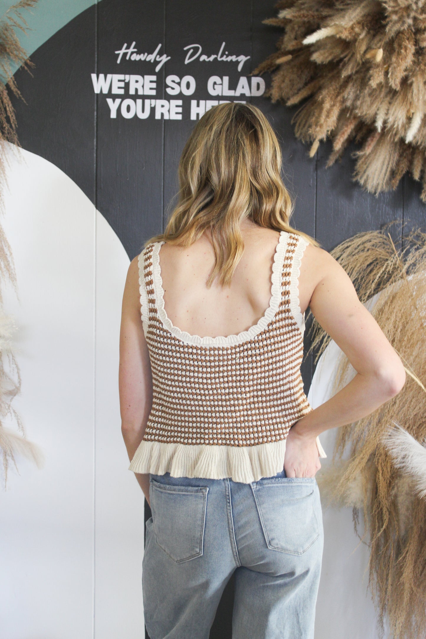 Golden Hour Knit Tank