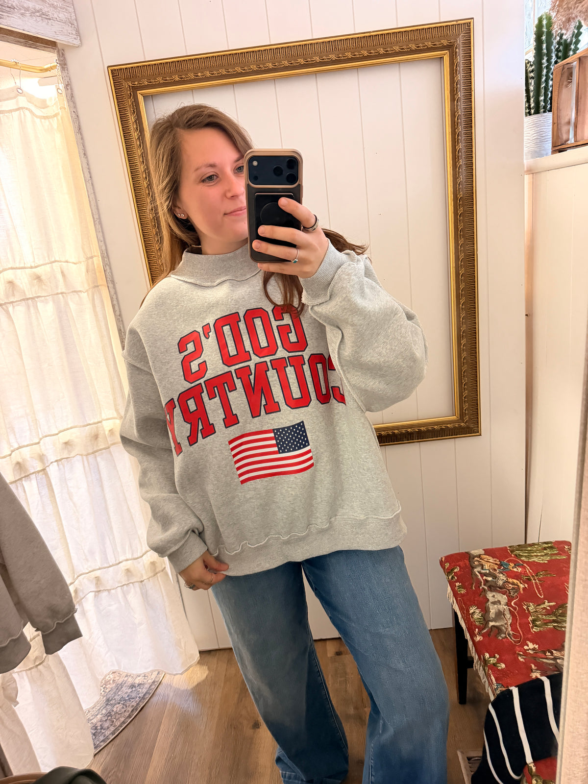 God's Country Mockneck
