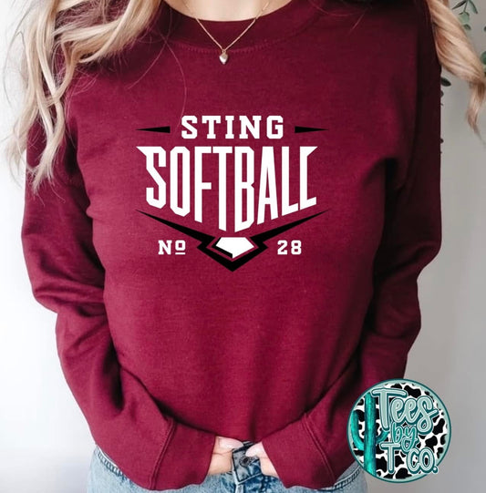 YME Sting Softball Fan Wear