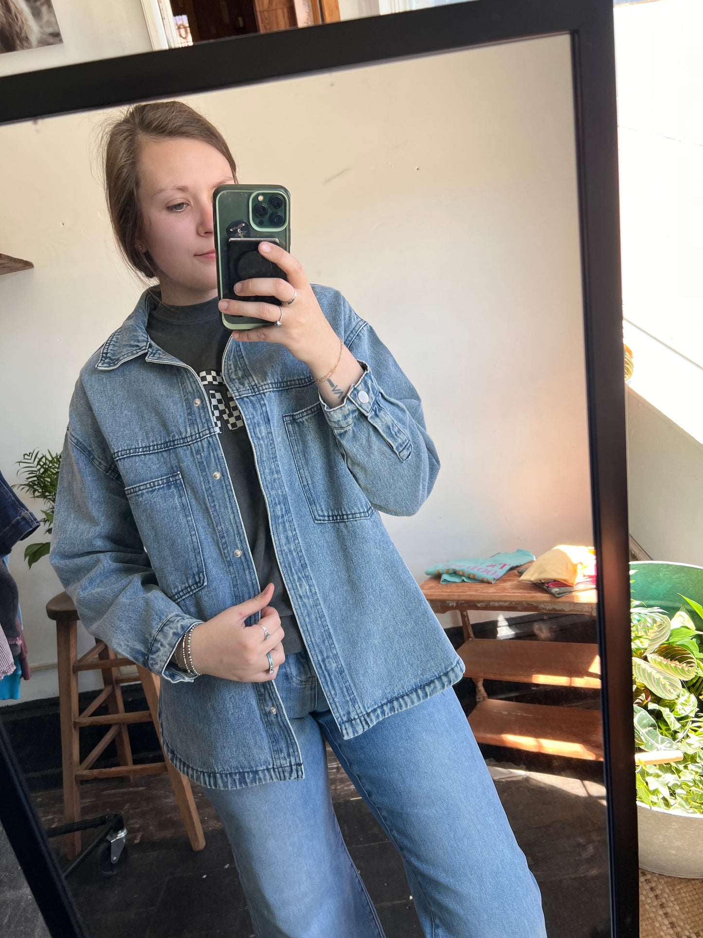 Oversized Demin Jacket