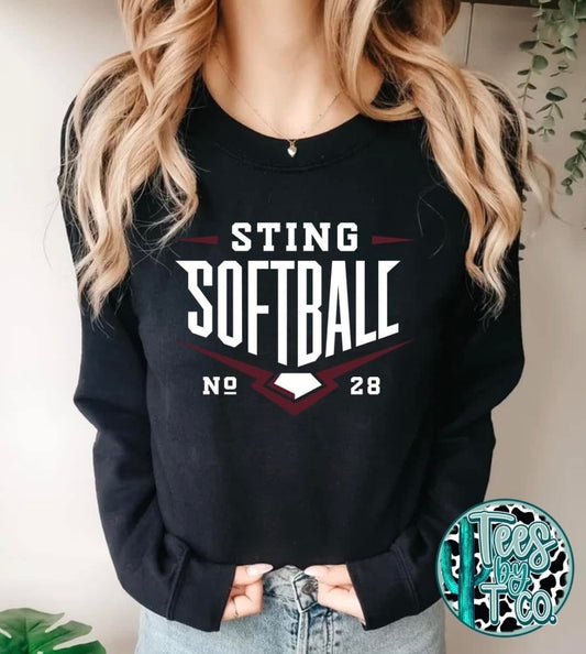 YME Sting Softball Fan Wear