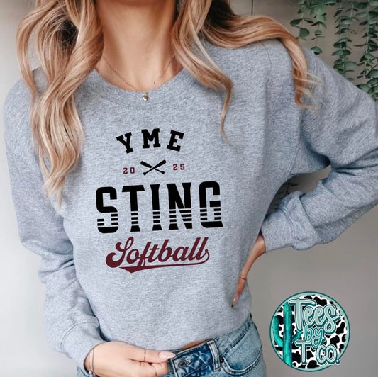 YME Sting Softball Fan Wear