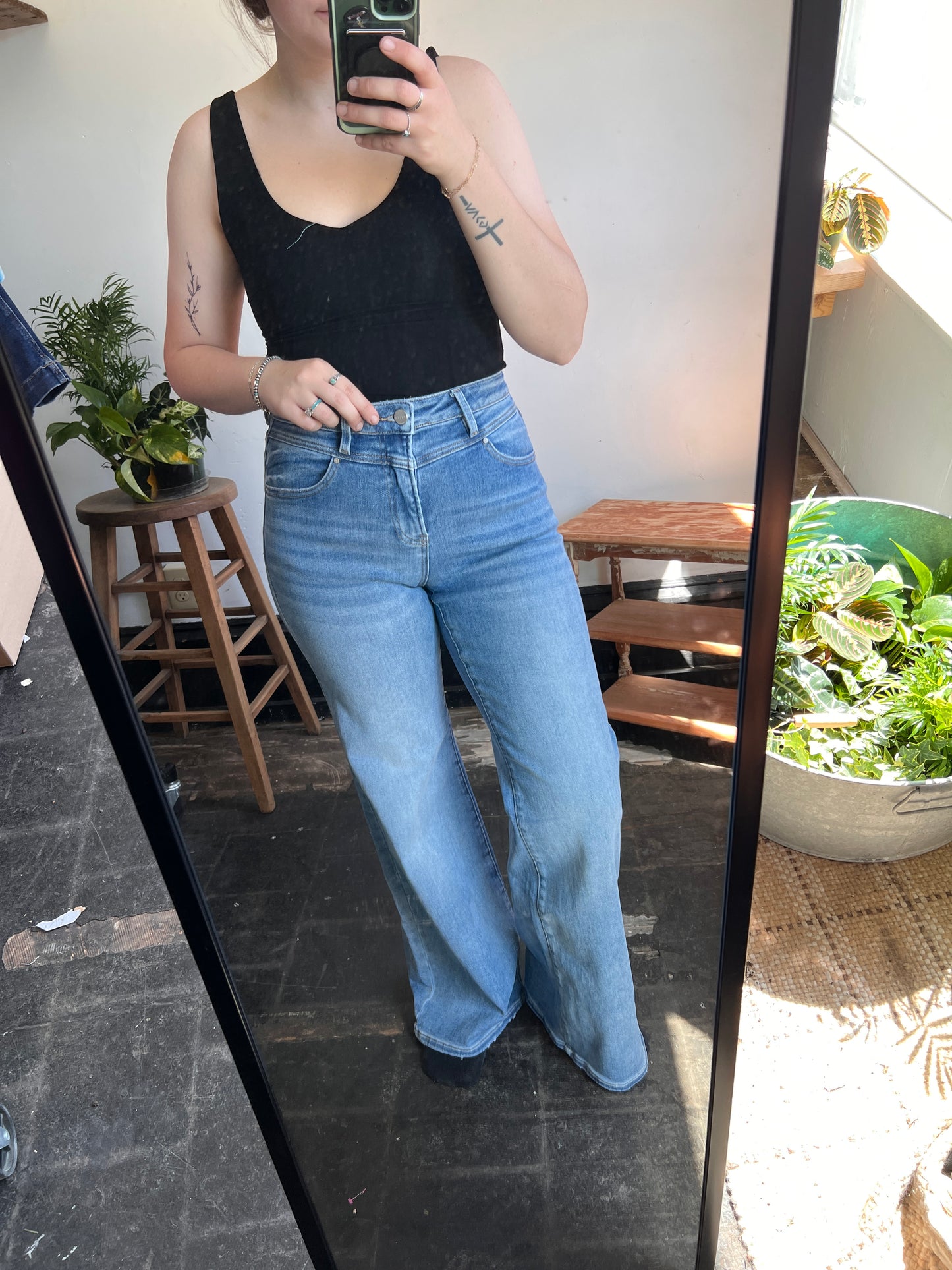 PLUS: Risen - Wide Leg with Front Yoke Details