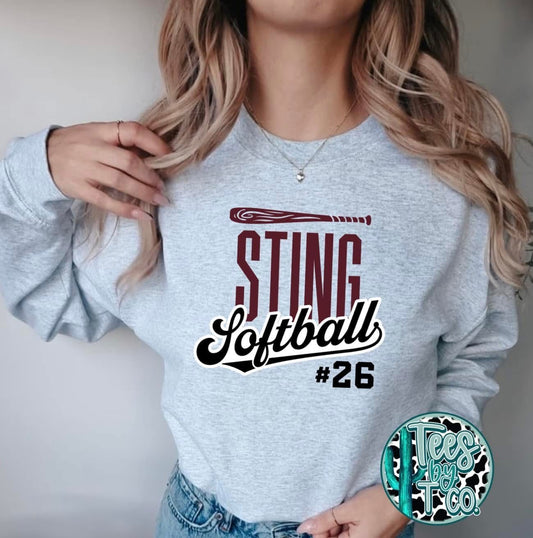 YME Sting Softball Fan Wear