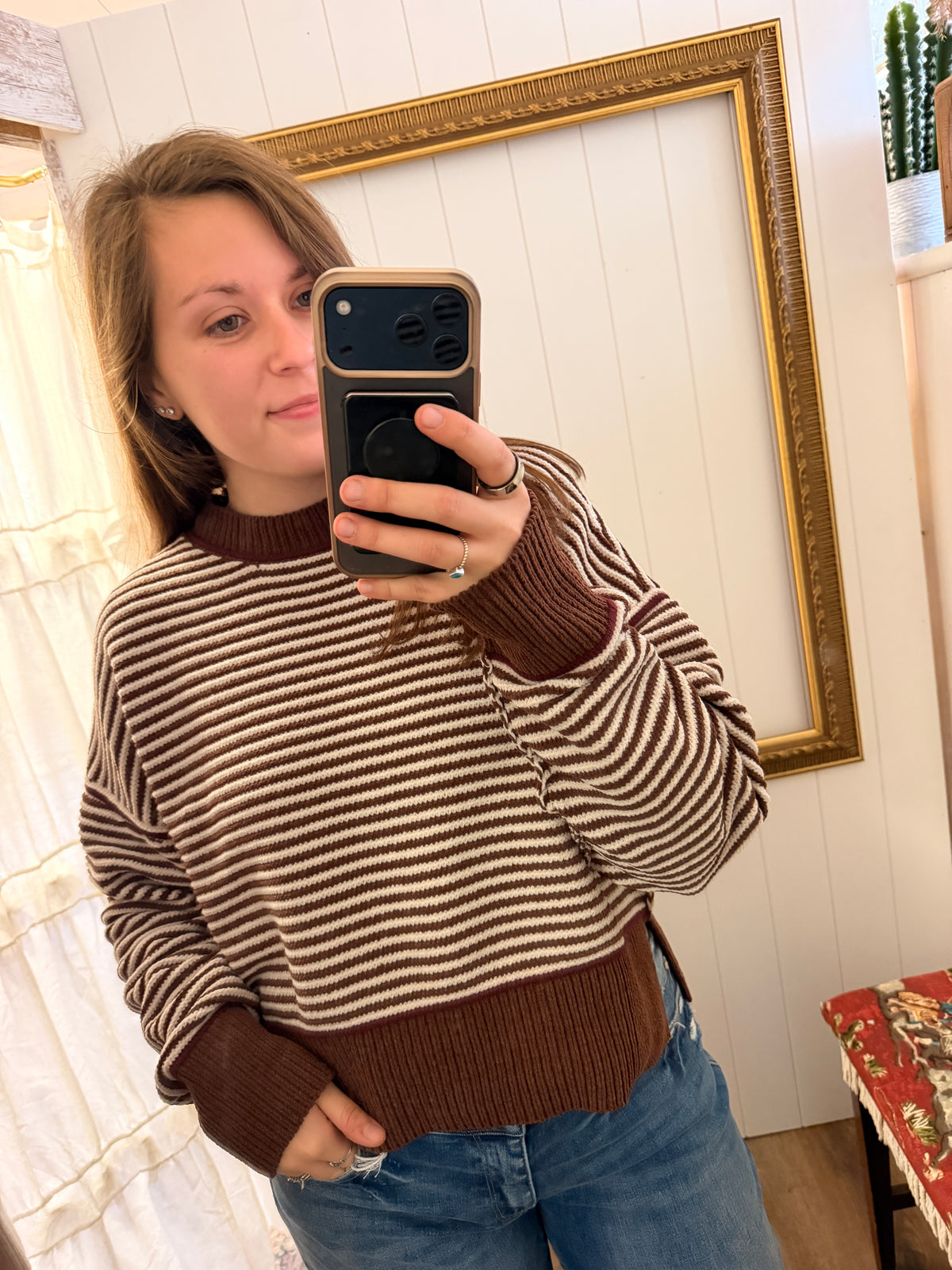 How Sweet Sweater - Brown