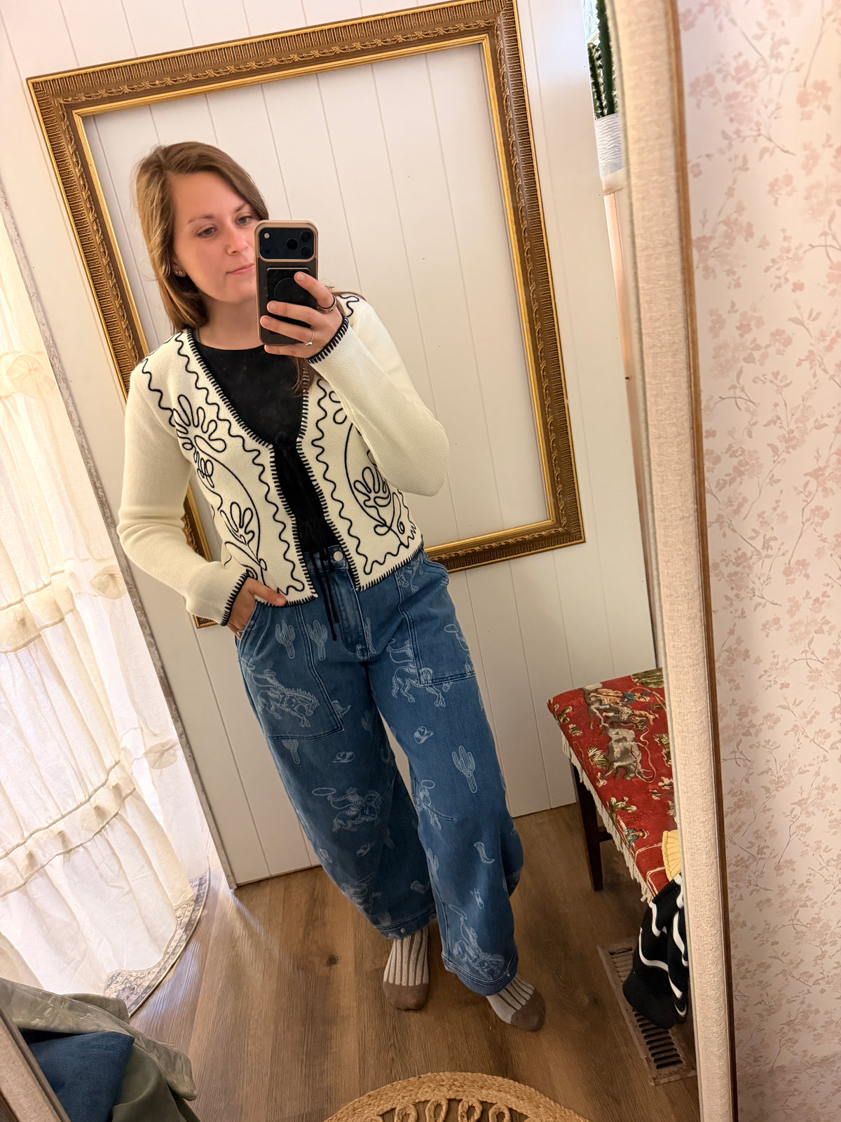 Rodeo Nights Barrel Pants
