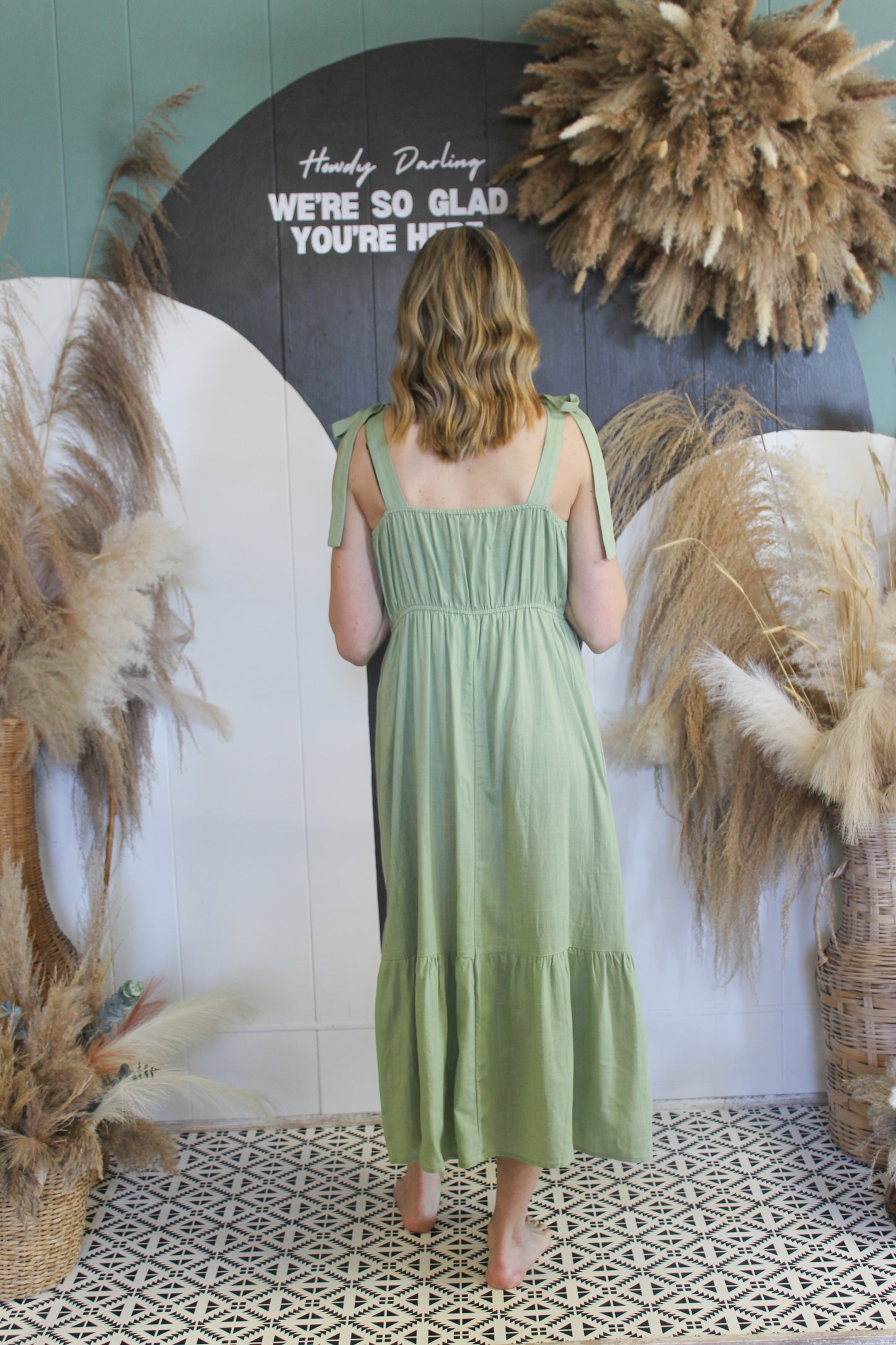 Wildflower Midi - Sage